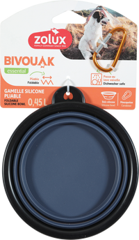 Thumbnail for BVK Foldable Soft Bowl Blue, 450 ml
