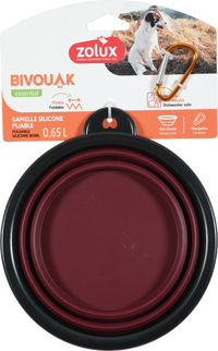 Thumbnail for BVK Foldable Soft Bowl Red, 650 ml