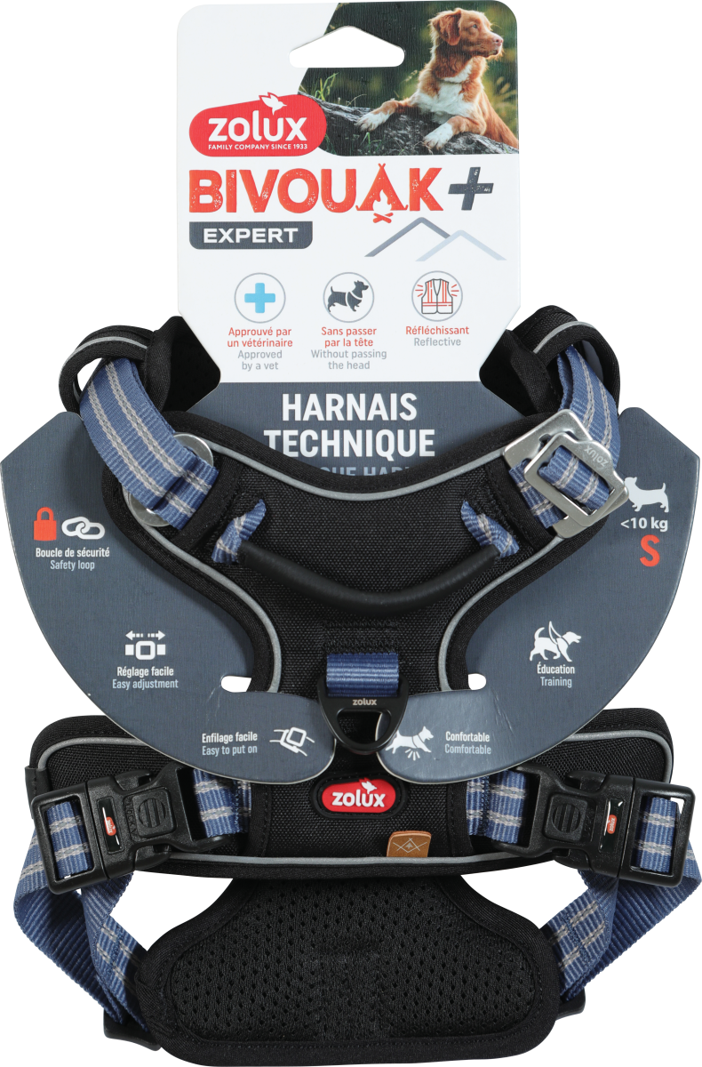 BVK Harness Blue, Small