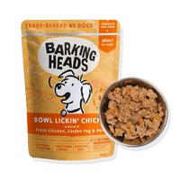 Barking Heads Bowl Lickin' Chicken Adult Wet Dog Food 300g - 300G