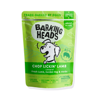 Barking Heads Chop Lickin' Lamb Adult Wet Dog Food 300g - 300G