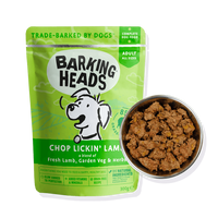 Barking Heads Chop Lickin' Lamb Adult Wet Dog Food 300g - 300G
