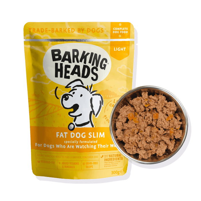 Barking Heads Fat Dog Slim Light Wet Dog Food 300g - 300G