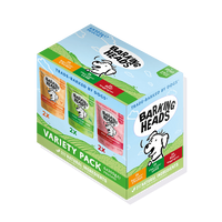 Barking Heads Variety Pack Adult Wet Dog Food 6 x 300g Pouch -