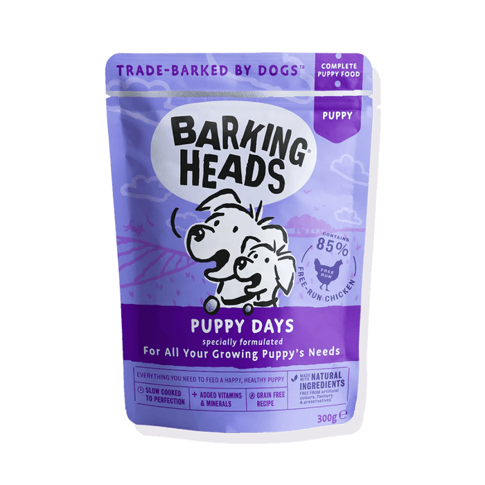Barking Heads Puppy Days Chicken Wet Dog Food 300g - 300G