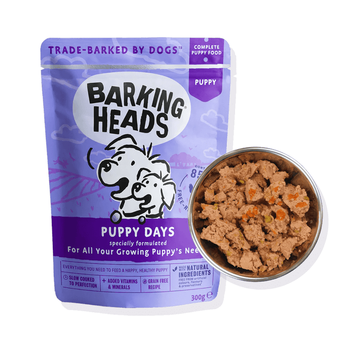 Barking Heads Puppy Days Chicken Wet Dog Food 300g - 300G