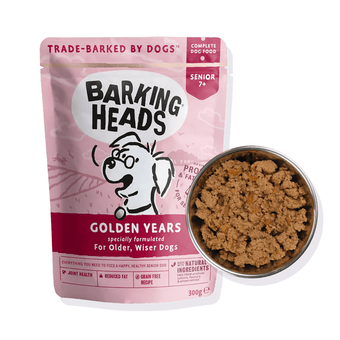 Barking Heads Golden Years Senior Wet Dog Food 300g - 300G