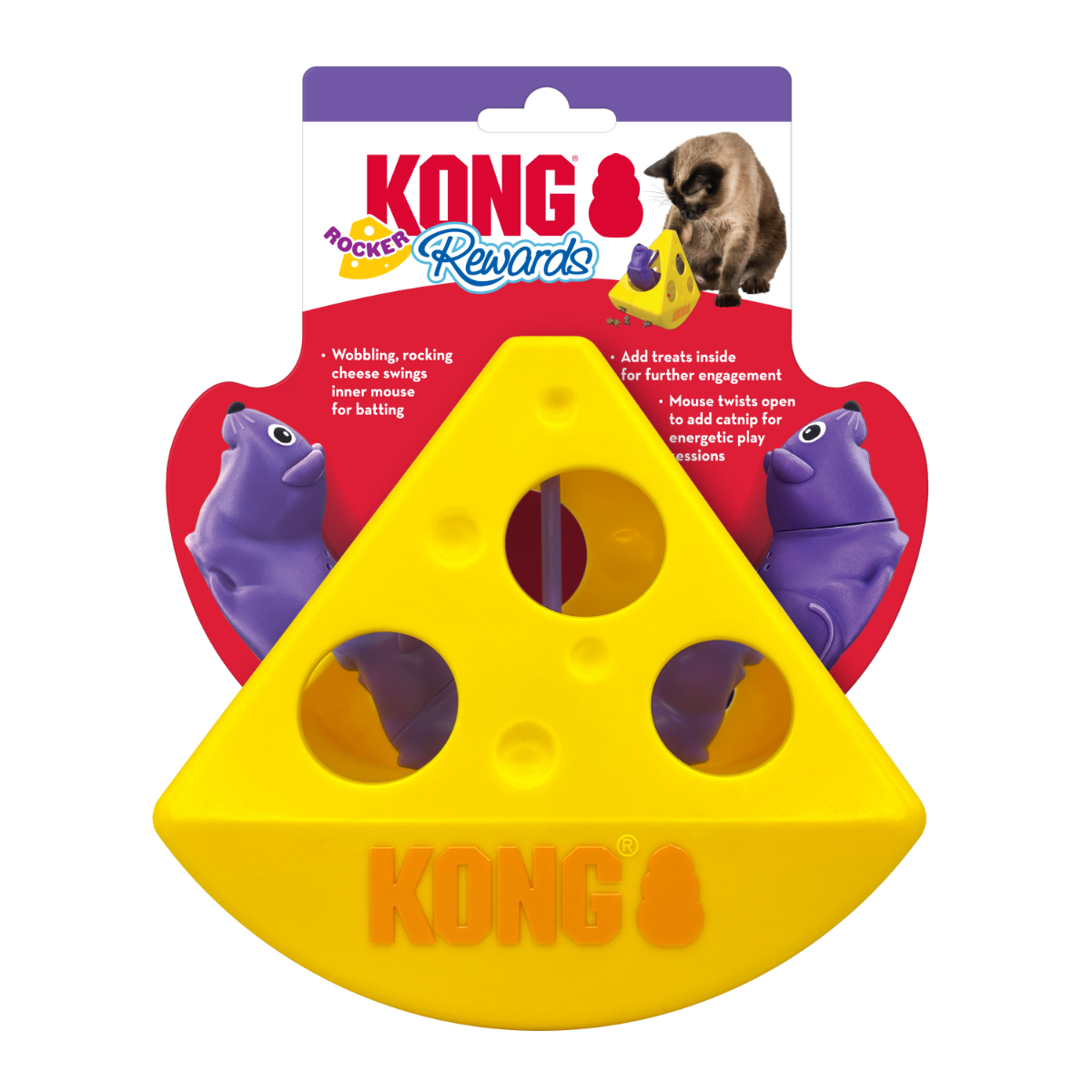 Kong Rewards Rocker Cheese -