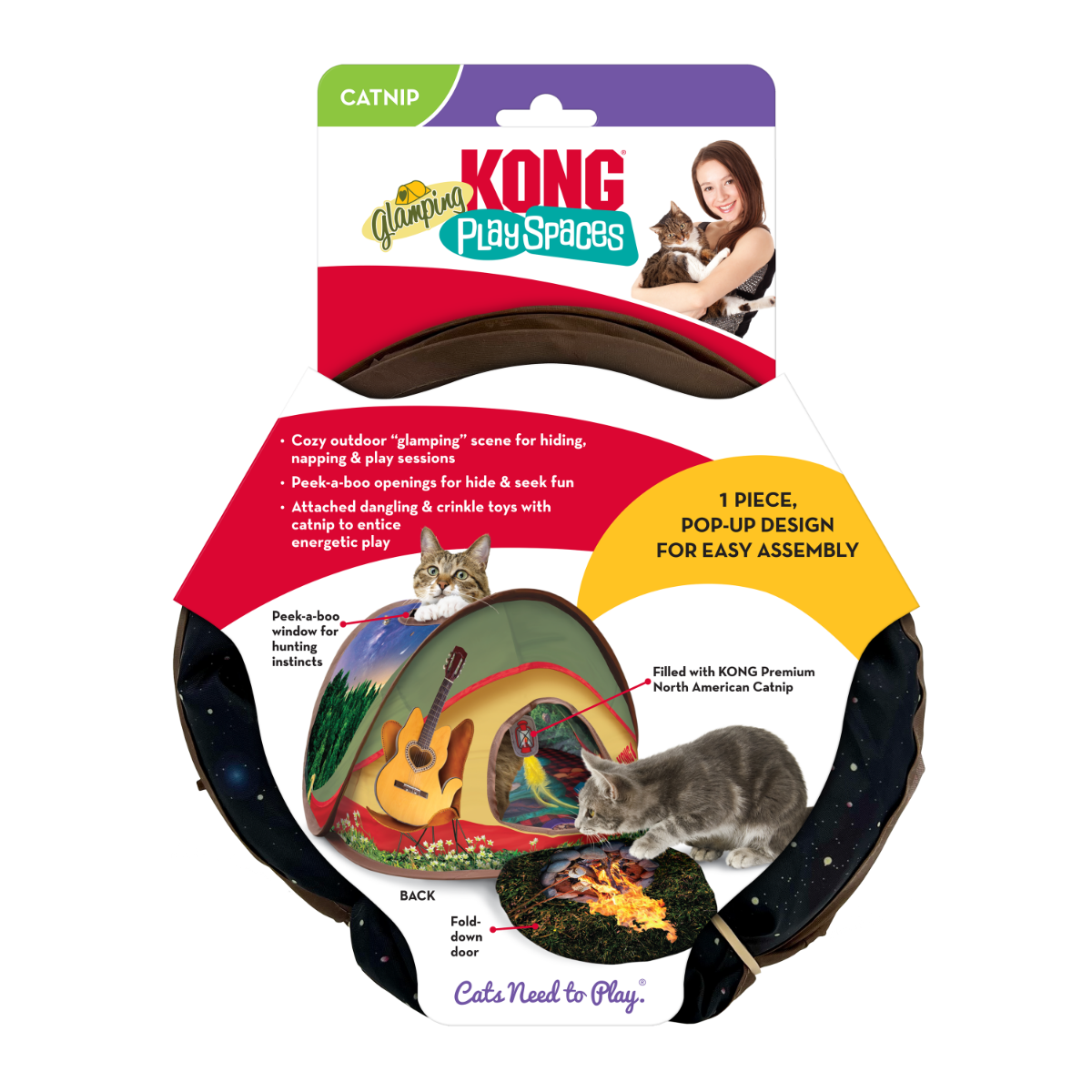 Kong Play Spaces Glamping Cat Tent -