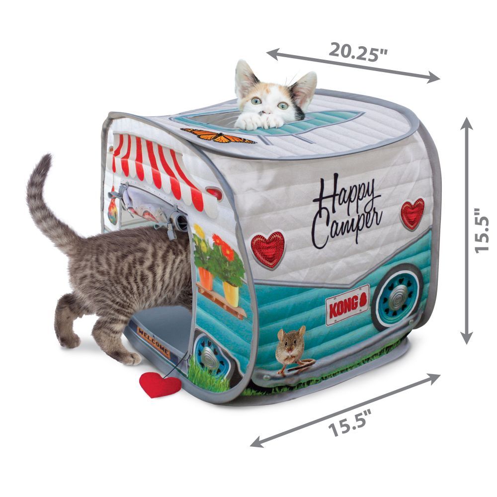 Kong Play Spaces Camper Cat Toy -