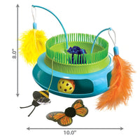 Thumbnail for Kong Playground Garden Multi-Sensory Enrichment Cat Toy -