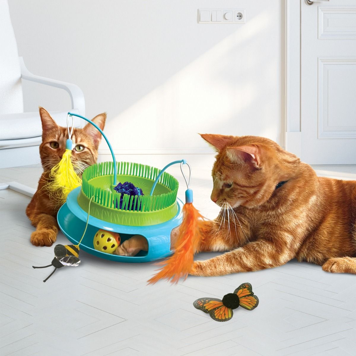 Kong Playground Garden Multi-Sensory Enrichment Cat Toy -