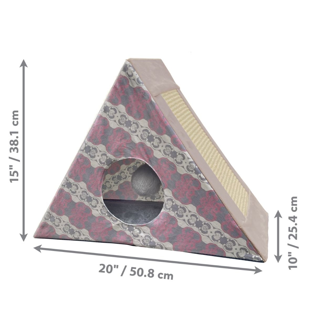 Kong Play Spaces Zen Den Cat Scratcher -