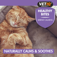 Thumbnail for VetIQ Healthy Bites Serene Calming Cat Treats 65g - 65g