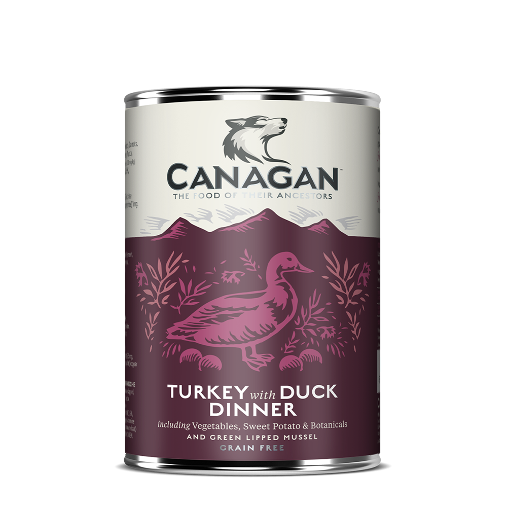 Canagan Turkey with Duck Dinner Wet Dog Food 400g - 400g