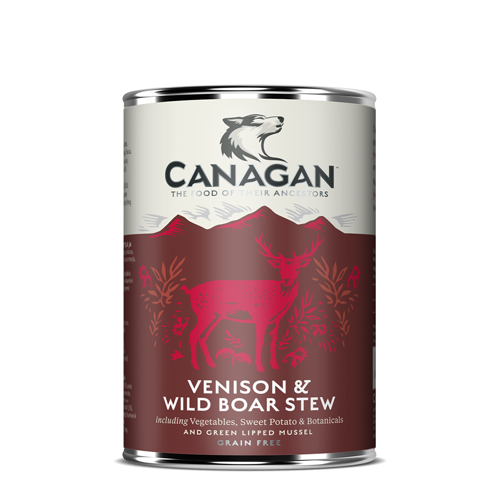 Canagan Venison & Wild Boar Stew Wet Dog Food 400g - 400g