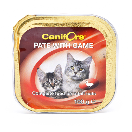 Canifors Cat 100g PATE - game