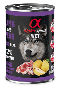 Thumbnail for Canned Dog Food Lamb With Pear 400 g