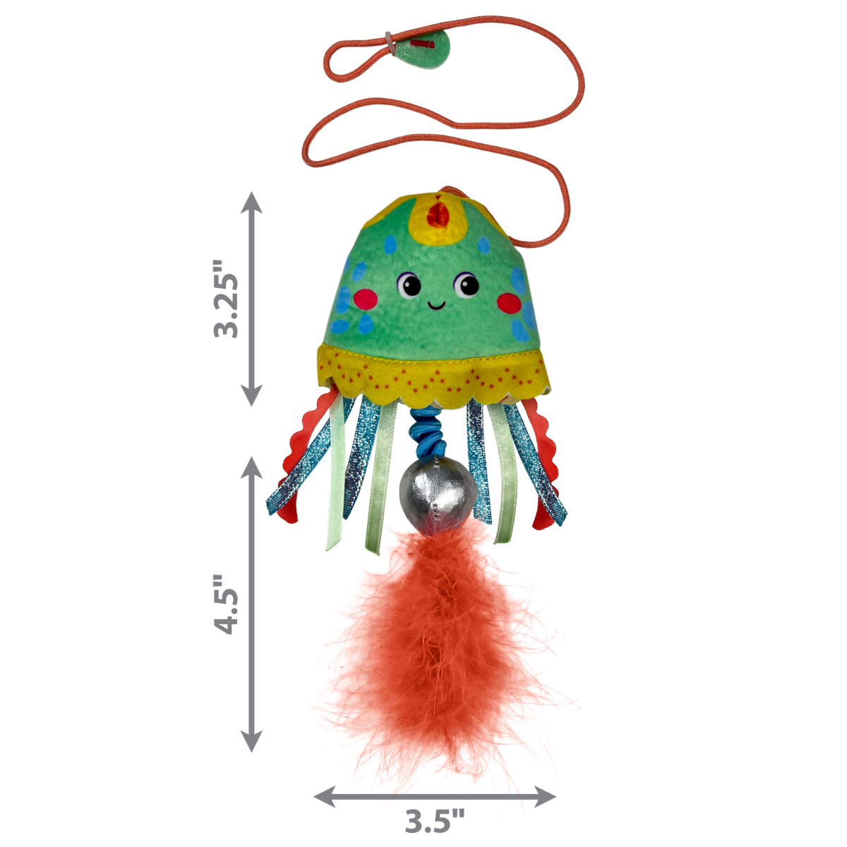 Kong Teaser Jellyfish Cat Toy -