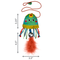 Thumbnail for Kong Teaser Jellyfish Cat Toy -