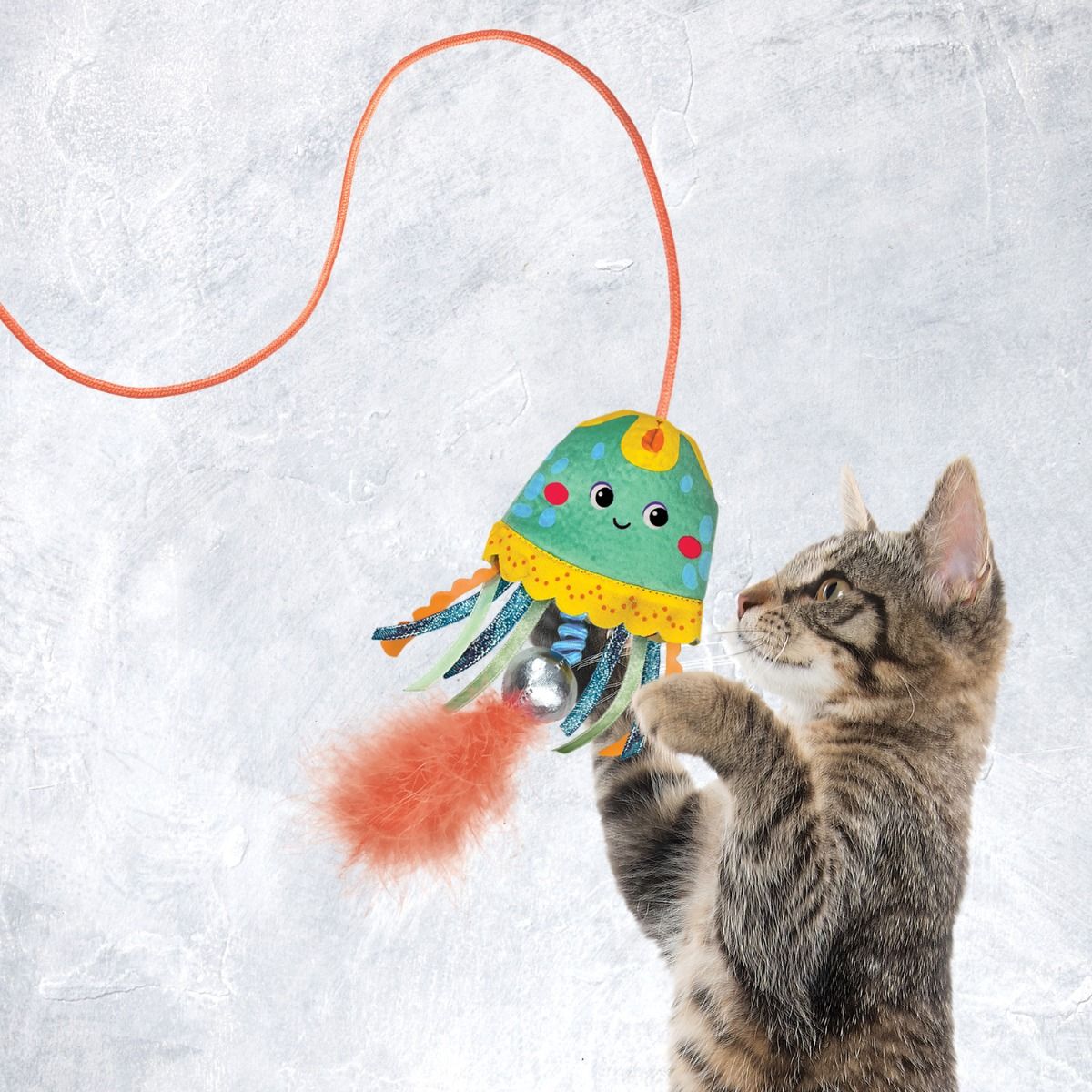 Kong Teaser Jellyfish Cat Toy -