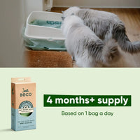 Beco Mint Scented Cat Poop Bags with Handles 140 Bags