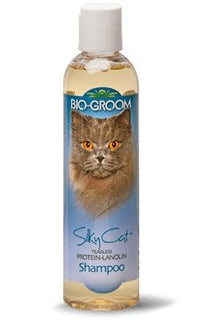 Thumbnail for Bio-Groom Silky Cat Tearless Protein-Lanolin Cat Shampoo 8oz - 8 oz.