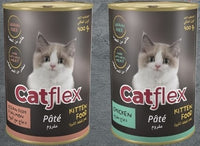 Thumbnail for Catflex Kitten pate 400g - Chicken