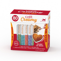 Thumbnail for Catit Creamy Treats Mega Mix Gift Box, 80 x 10 g