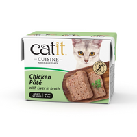 Thumbnail for Catit Cuisine Chicken Pate with Liver, 95 g Tetra, 12pcs/box