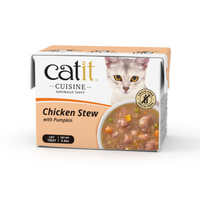 Thumbnail for Catit Cuisine Chicken Stew with Pumpkin, 95 g Tetra, 12pcs/box