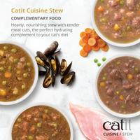 Thumbnail for Catit Cuisine Chicken Stew with Pumpkin, 95 g Tetra, 12pcs/box