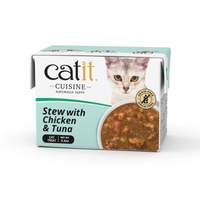 Thumbnail for Catit Cuisine Chicken Stew with Tuna, 95 g Tetra, 12pcs/box