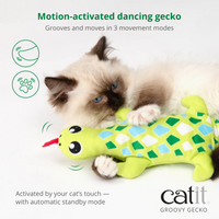 Thumbnail for Catit Groovy Gecko, Green