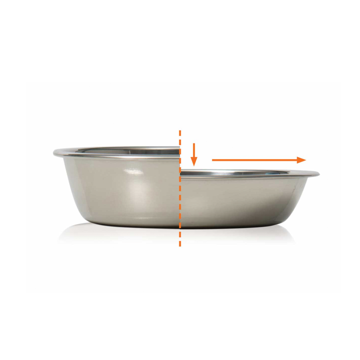 Catit Pixi Feeding Dish - White