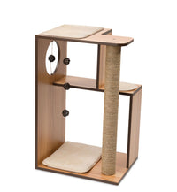 Thumbnail for Catit Vesper Cat Furniture V-Box - Walnut/Large