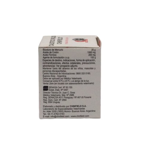 Caustico Rojo Chinfield 30g