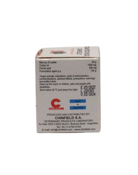 Caustico Rojo Chinfield 30g