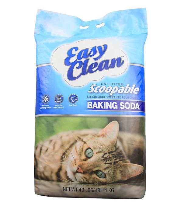 Easy Clean Baking Soda Clumping Cat Litter - 18.14KG