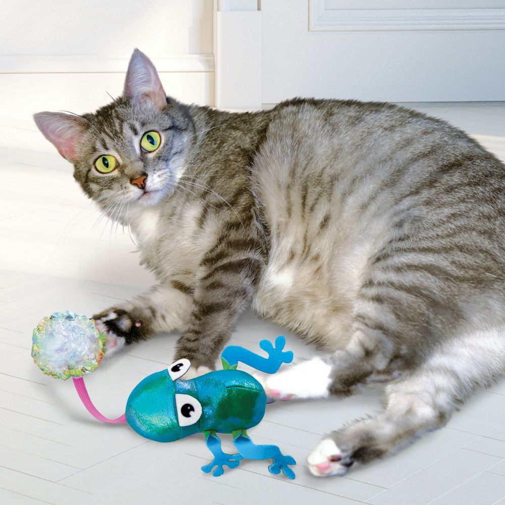 Kong Flingaroo Frog Cat Toy -