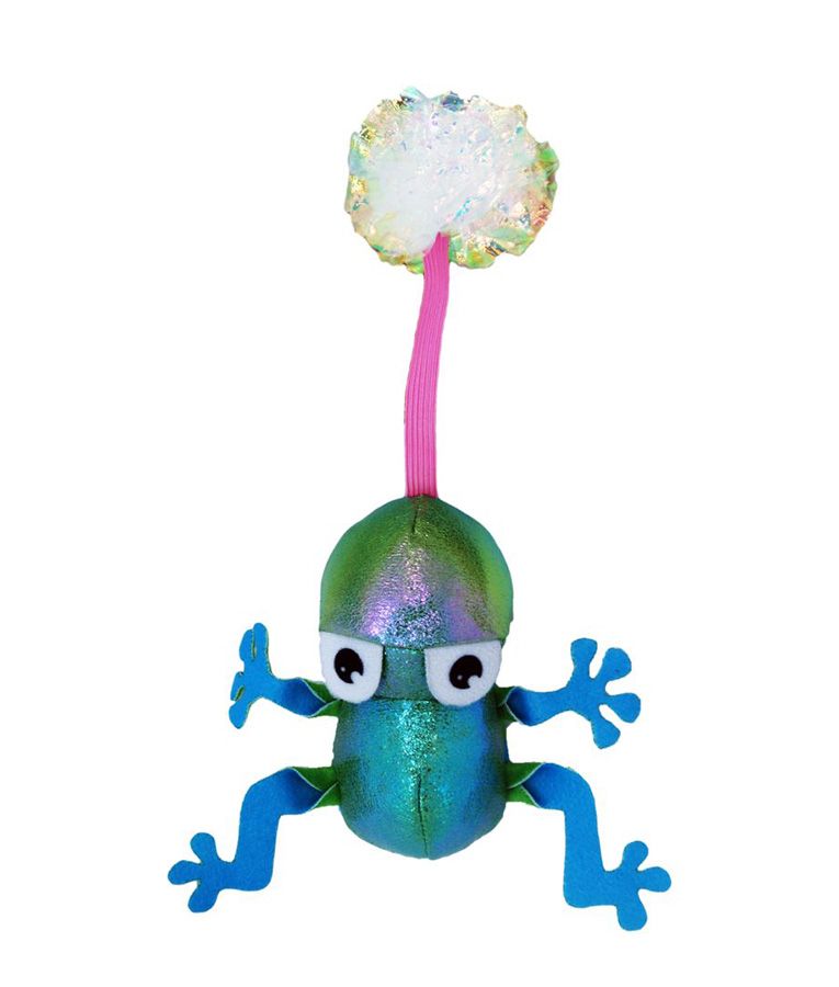 Kong Flingaroo Frog Cat Toy -