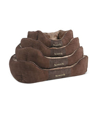 Thumbnail for Scruffs Chester Box Dog Bed - CHOCOLATE Small