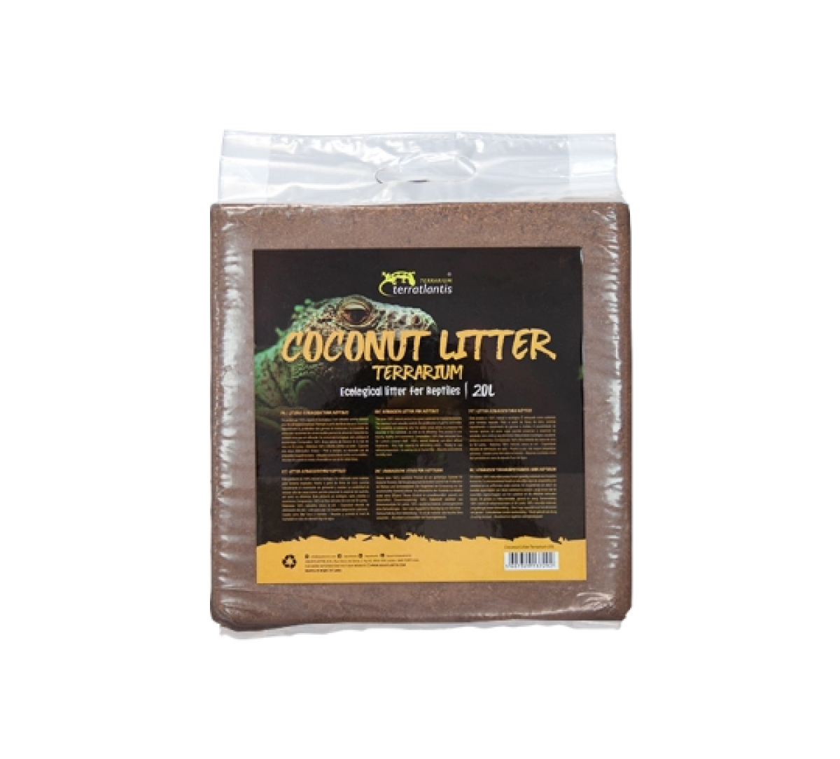 Coconut Litter Terrarium 20 L