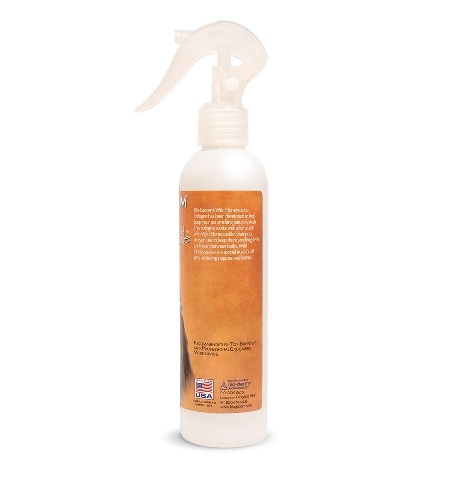 Bio-Groom Wild Honeysuckle Long Lasting Dog Cologne 4oz - 4oz