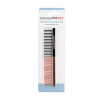 Thumbnail for BaByliss PRO PET Rose Gold/Black Dog Comb – Small