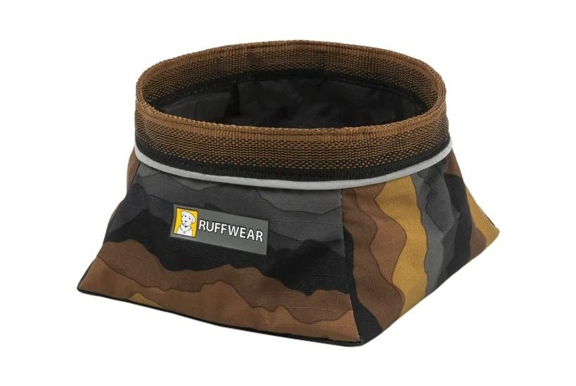 Ruffwear Quencher Cinch Top Packable Dog Bowl  - Moonlight Mountain Medium