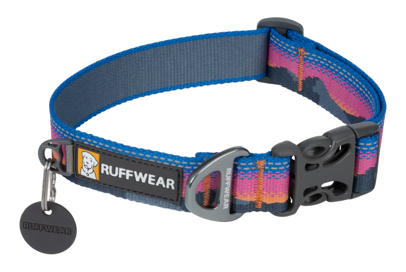 Ruffwear Crag Reflective Dog Collar - Alpine Dusk Large