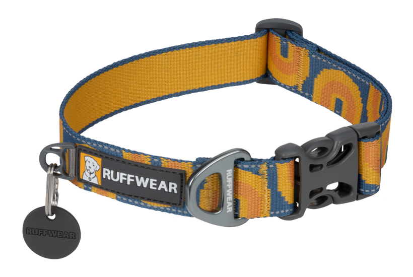 Ruffwear Crag Reflective Dog Collar - Canyon Oxbow Medium