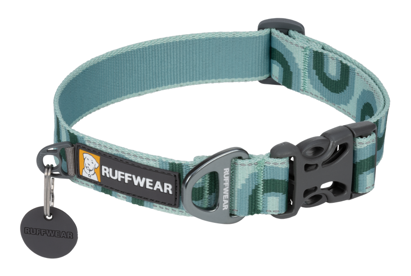 Ruffwear Crag Reflective Dog Collar - Grassy Oxbow Medium