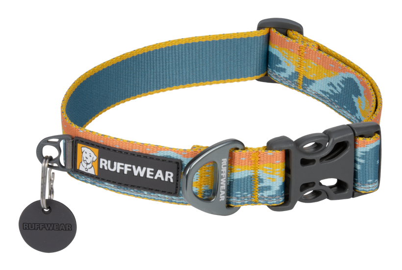 Ruffwear Crag Reflective Dog Collar - Rising Wave Large